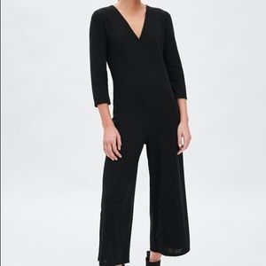 Zara - Textured Weave black Jumpsuit size small